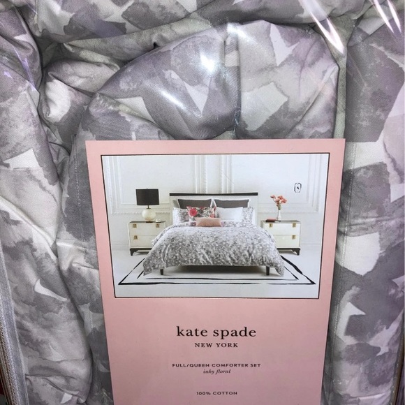 kate spade Bedding Kate Spade Inky Floral Comforter Set Poshmark